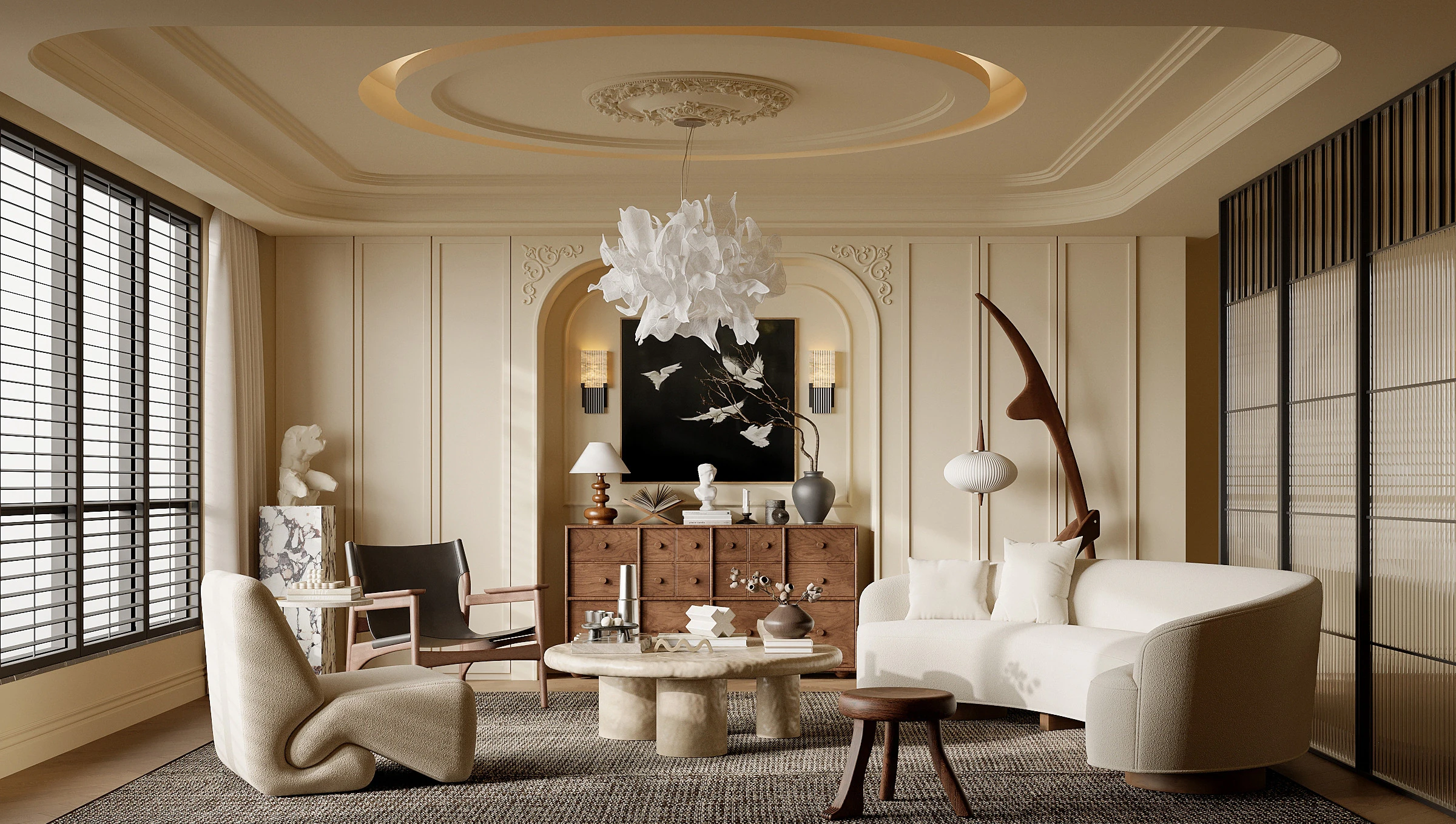 Living room interior scenes 34 3D Model .c4d .max .obj .3ds .fbx .stl .blend 