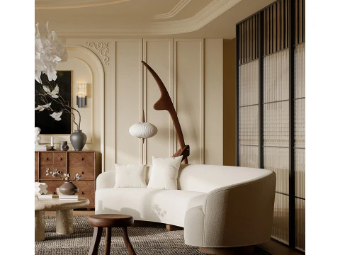 Living room interior scenes 34 3D Model