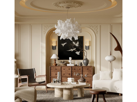 Living room interior scenes 34 Model 3D