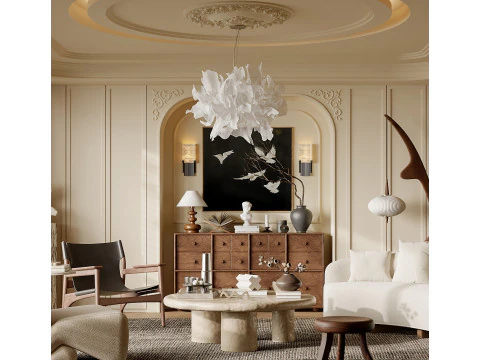 Living room interior scenes 34 3D Model