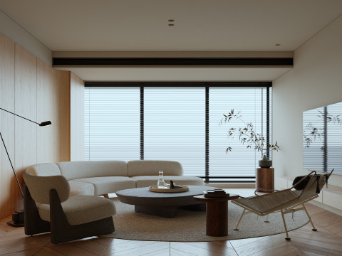 Living room interior scenes 37 Model 3D