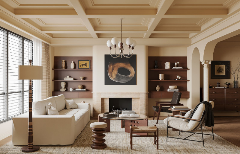 Living room interior scenes 38 Model 3D .c4d .max .obj .3ds .fbx .stl .blend 