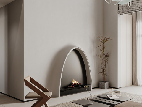 Living room interior scenes 44 Model 3D