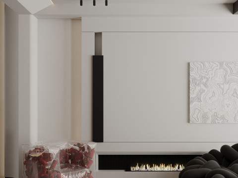 Living room interior scenes 45 Model 3D