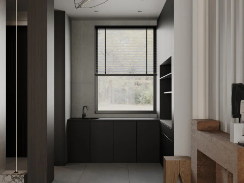 Living room interior scenes 45 3D Model