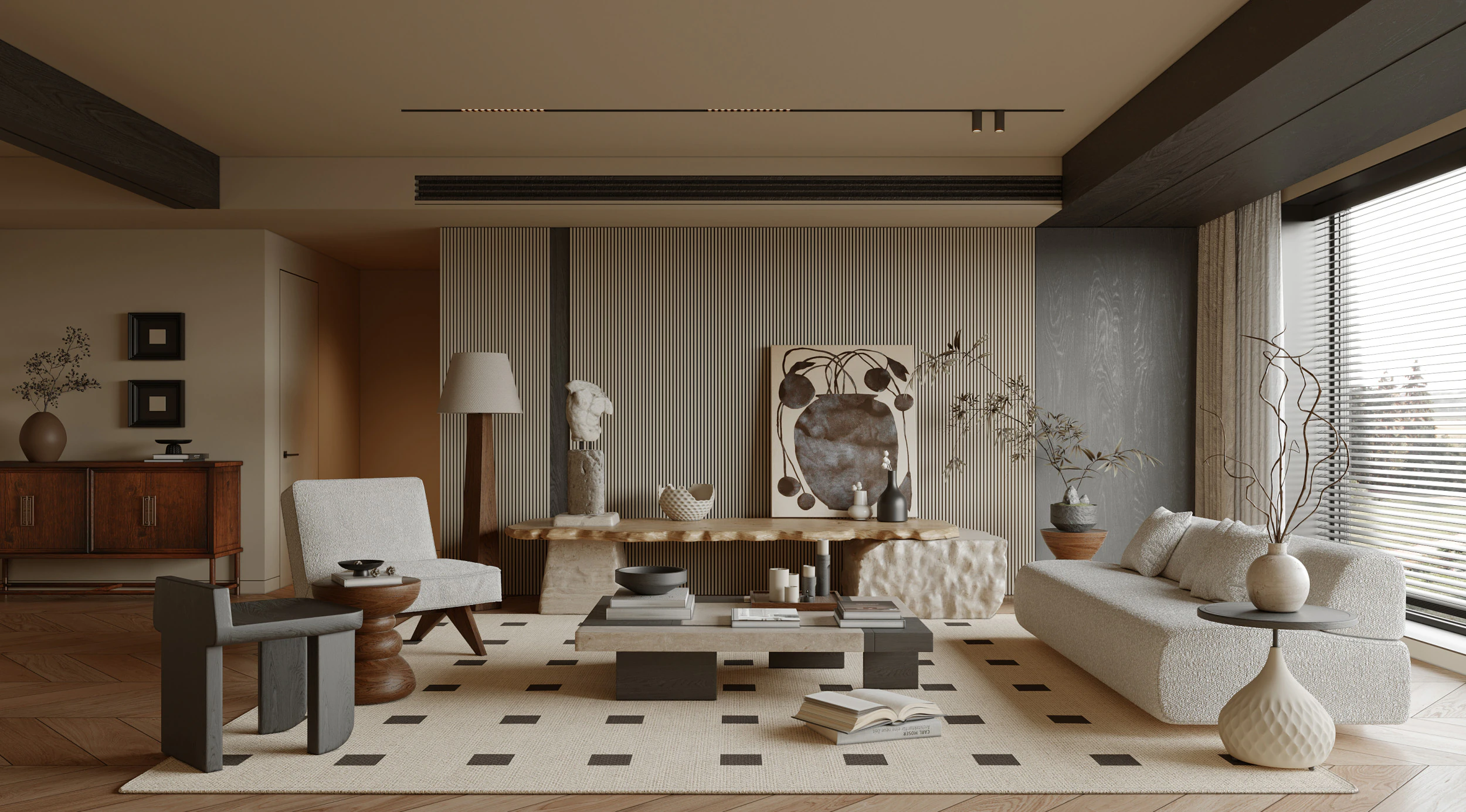 Living room interior scenes 50 3D Model .c4d .max .obj .3ds .fbx .stl .blend