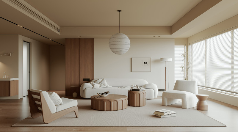 Living room interior scenes 52 3D Model .c4d .max .obj .3ds .fbx .stl .blend 