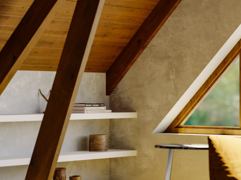 Living room interior scenes 19 3D Model