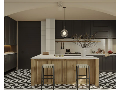 Living room interior scenes 42 3D Model