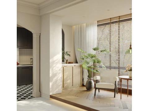 Living room interior scenes 42 3D Model