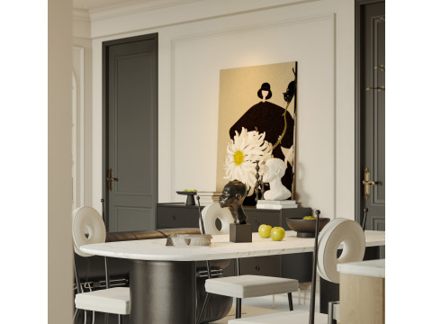 Living room interior scenes 42 Modelo 3D