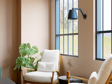 Luxurious living room interior scene3 3D Модель
