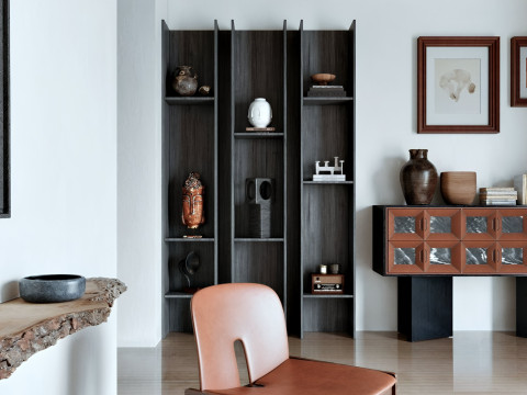 Luxurious living room interior scene5 3D मॉडल