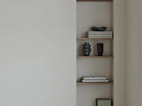 Living room interior scene35 3D Model