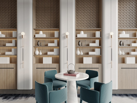 Dining room interior scene12 3D Модель