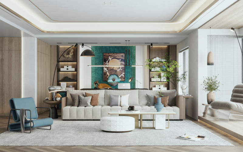 Living roominterior scene21 3D मॉडल .c4d .max .obj .3ds .fbx .stl .blend 
