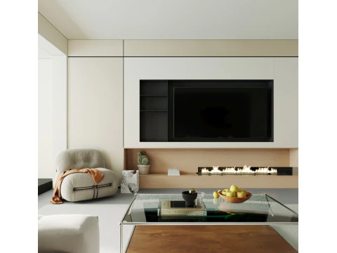Modern living room 1 3D Model
