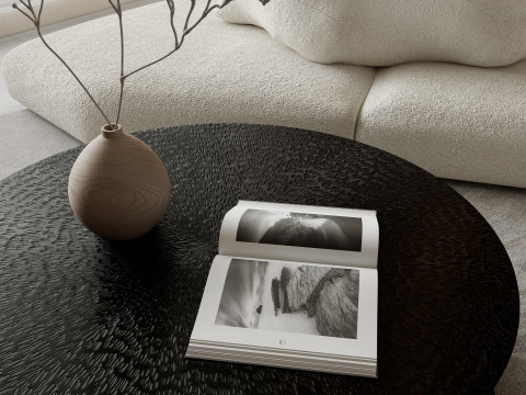 Modern living room 4 Model 3D