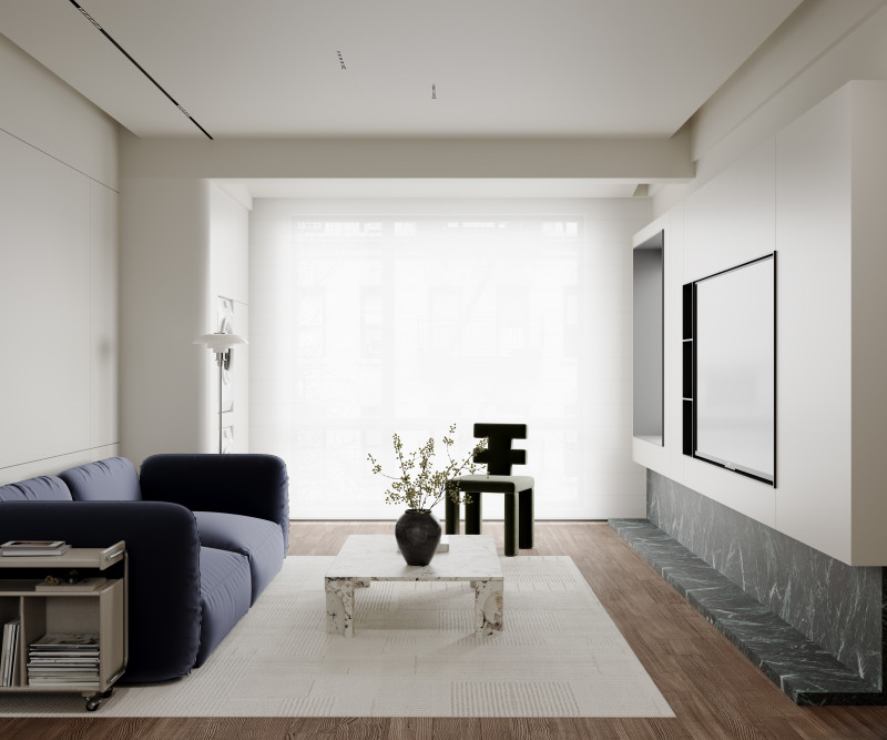 Modern living room 7 3D Model .c4d .max .obj .3ds .fbx .stl .blend