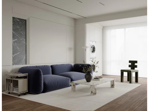 Modern living room 7 3D Model