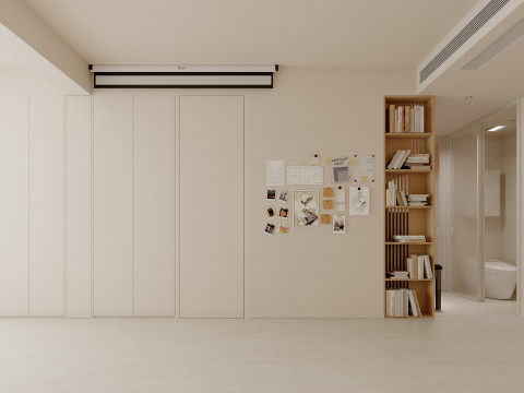 Living Room Dining Room Kitchen10 3D Model