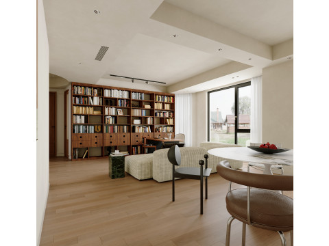 Living Room Dining Room Kitchen Bedroom Bathroom 11 Model 3D
