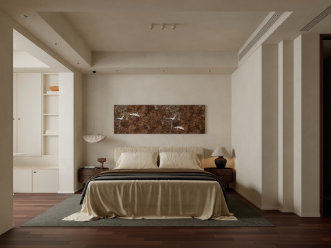 Living Room Dining Room Kitchen Bedroom Bathroom 11 3D Модель