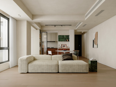 Living Room Dining Room Kitchen Bedroom Bathroom 11 3D Модель