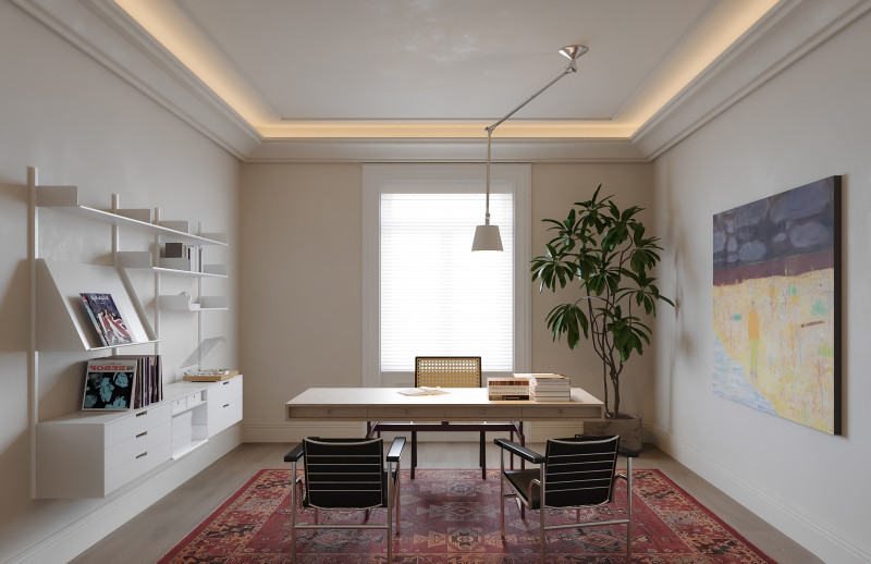 Office room 13 Model 3D .c4d .max .obj .3ds .fbx .stl .blend 