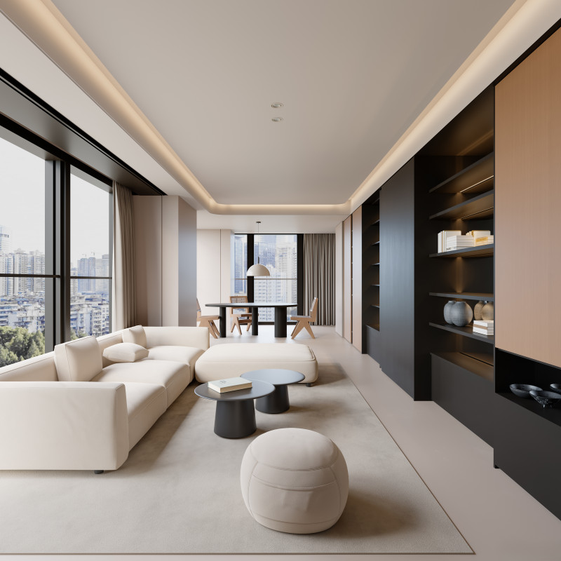 Living Room16 3D Model .c4d .max .obj .3ds .fbx .stl .blend 