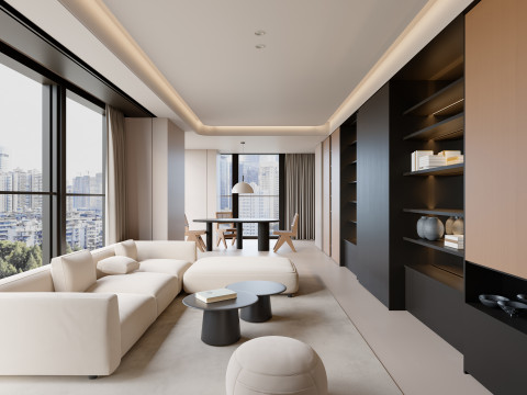 Living Room16 Model 3D
