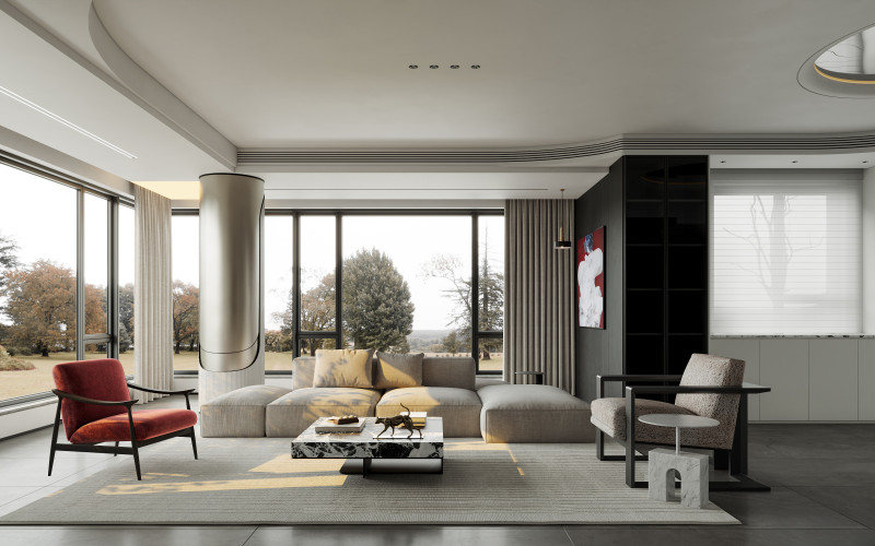 Living Room3 Modèle 3D .c4d .max .obj .3ds .fbx .stl .blend