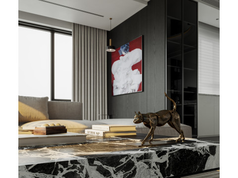 Living Room3 Modèle 3D