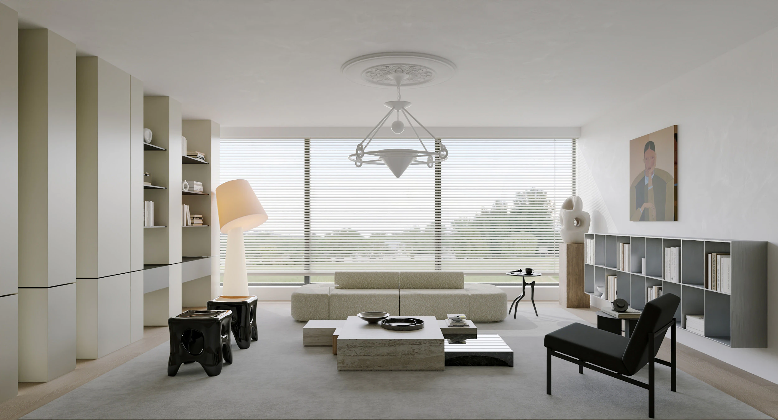 Living Room20 3D Model .c4d .max .obj .3ds .fbx .stl .blend 