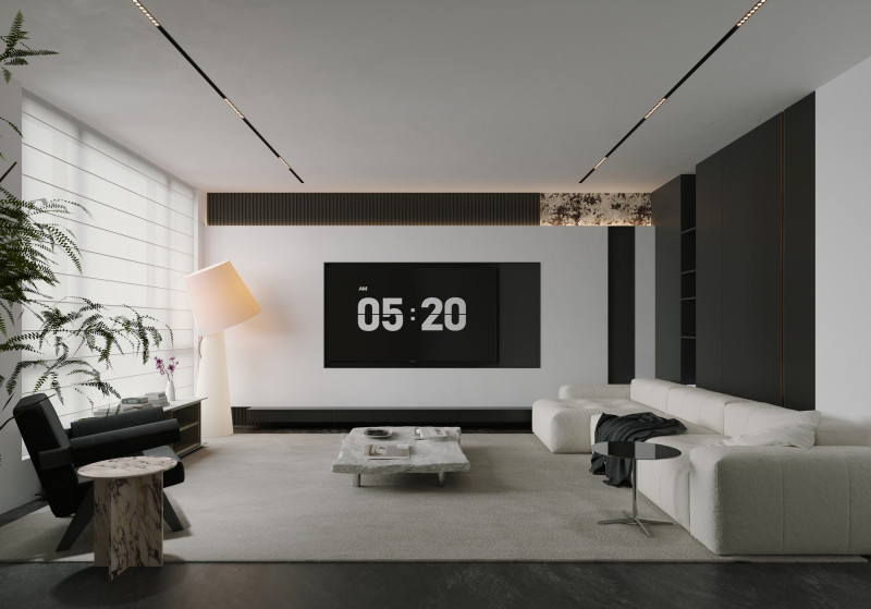 Living Room21 3D Modell .c4d .max .obj .3ds .fbx .stl .blend 