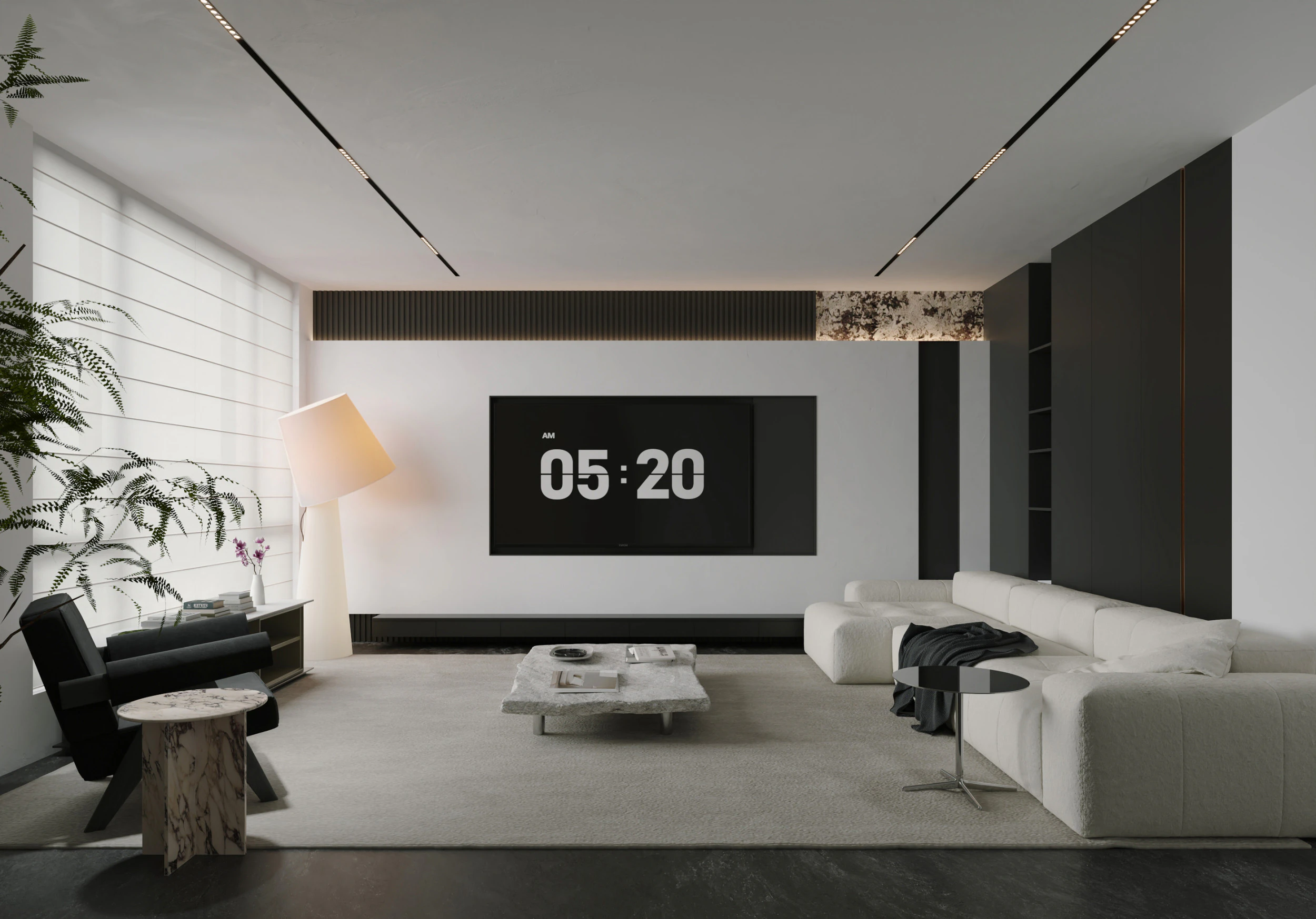 Living Room21 3D Model .c4d .max .obj .3ds .fbx .stl .blend 