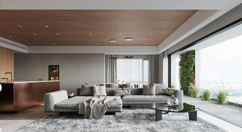Living Room Dining Room 28 3D 模型 .c4d .max .obj .3ds .fbx .stl .blend