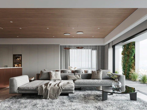 거실 식당 28 3D 모델