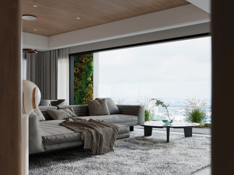 Living Room Dining Room 28 3D 模型