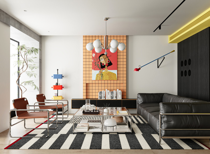 Living Room 33 Modèle 3D .c4d .max .obj .3ds .fbx .stl .blend 