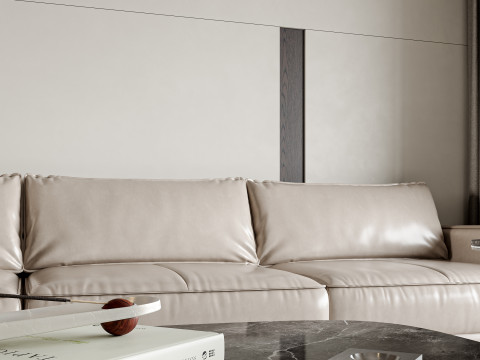 Living Room and Dining Room 35 3D Модель