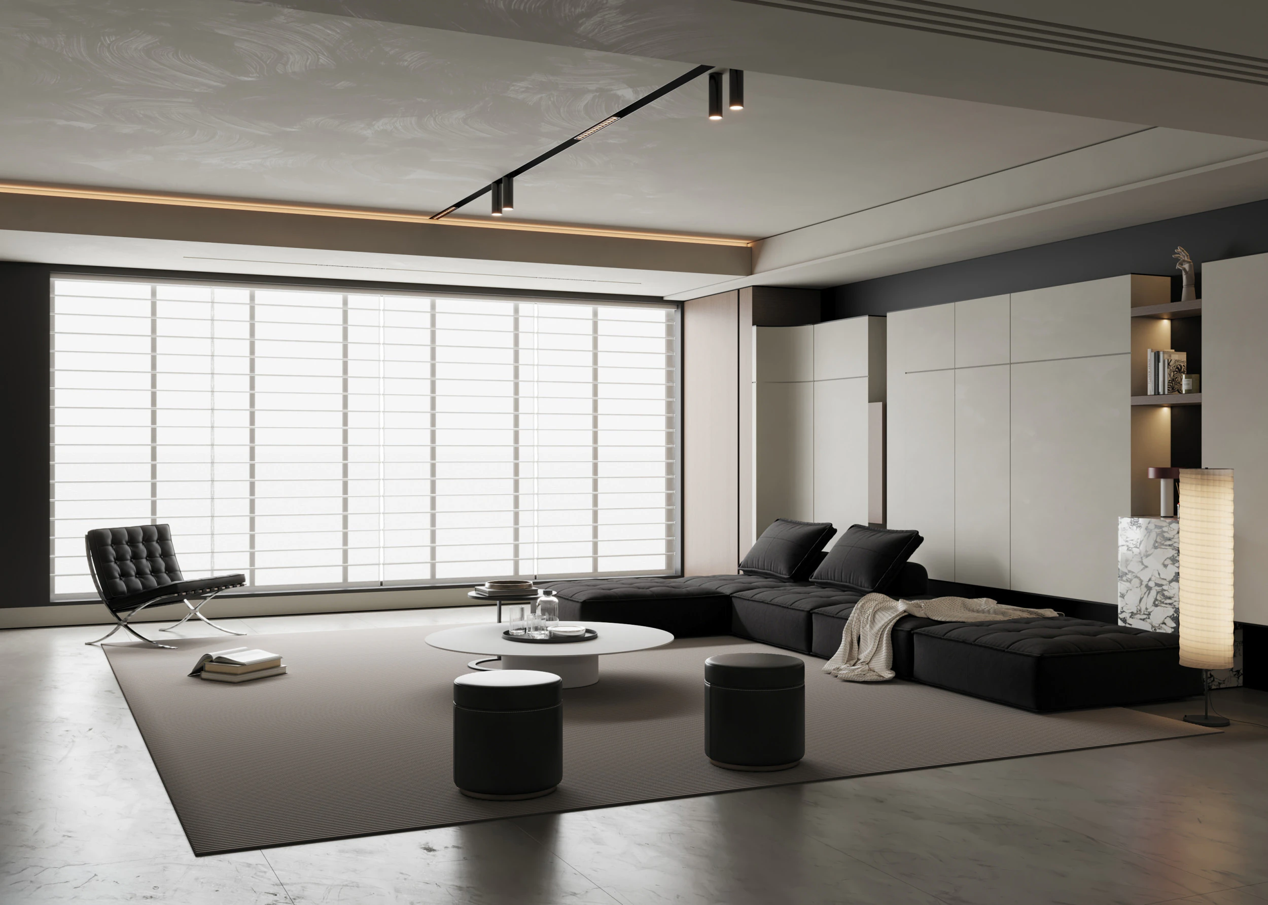 Living Room 37 3D Model .c4d .max .obj .3ds .fbx .stl .blend