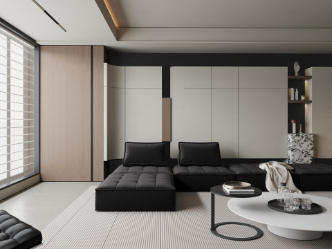 Living Room 37 3D Modell
