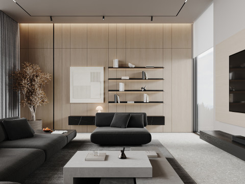 Living Room 38 3D मॉडल