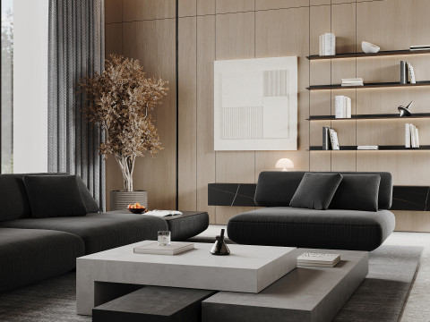 Living Room 38 3D Model