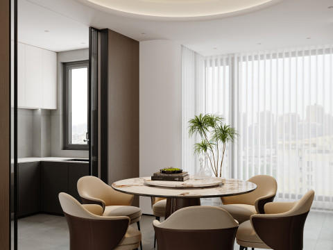 Living Room and Dining Room41 3D 모델