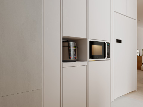Living Room Dining Room Kitchen43 Modello 3D