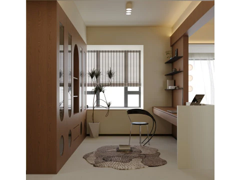 Living Room 45 3D Model