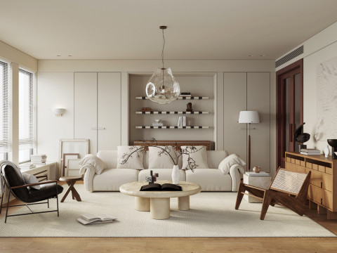 Living Room 47 3D Model