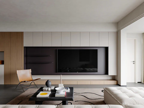 Living Room 49 3D Model